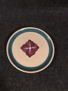 Watt Pottery Cross Hatch Dinner Plate - Picture 1 of 1