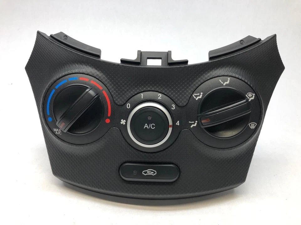 Unidad de control de aire acondicionado para calefacción Hyundai Accent 2012-2014 controles manuales moldura opaca OEM Foto 1 de 4