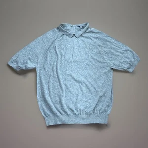 COS Damen Shirt Medium Kurzarm Grau Kragen - Bild 1 von 6