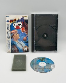 Street Fighters Alpha 2 Sega Saturn Complete Capcom Used Scratch Free