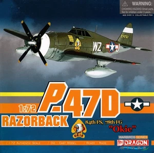 Dragon Wings 1:72 P-47D Thunderbolt Razorback , 84th FS, 78th FG, Okie - Picture 1 of 4