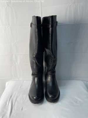 NWB Women's Black Justfab Tall Boots - Size 8 - Image 1 of 4