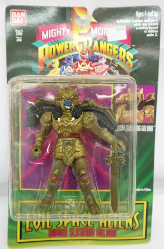 Bandai Power Rangers : Goldar : Alien Action Figure