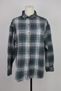 Woolrich Hemd Bluse Frau Gr. L Frau Hemd Casual Vintage Baumwolle Flanell - Bild 1 von 7