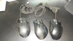 Razer Naga, Naga Chroma, & Naga Trinity for Parts - 3 Mice (Untested)  - Picture 1 of 2