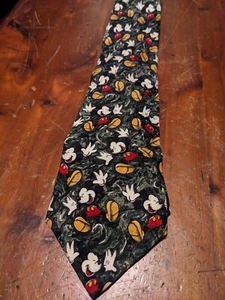 Disney Mickey Mouse Silk Tie - Picture 1 of 4
