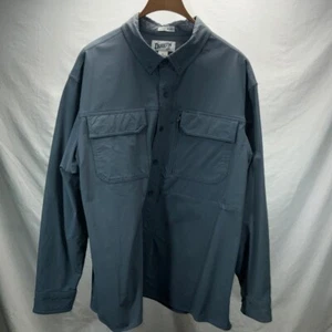 Duluth Trading Co. Untucked Relaxed Fit Button Down Shirt XL - Imagen 1 de 9