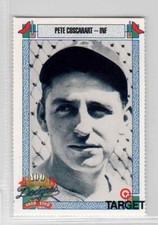 1990 Target Dodgers Pete Coscarart #141 Brooklyn Dodgers