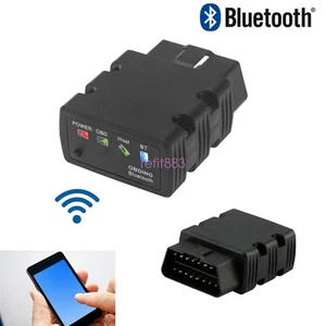 KW902 OBDll OBD2 ELM327 Bluetooth Car Auto Diagnostic Tool Code Scanner Adapter - Foto 1 di 9