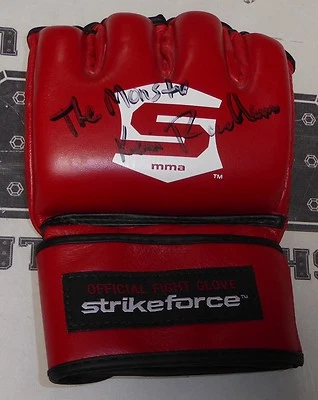 Kevin Randleman Signed Official StrikeForce MMA Fight Glove PSA/DNA COA UFC Auto - Image 1 of 4