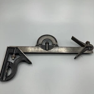 VINTAGE OLD LOGO No. 16 THE L.S.S. CO. (STARRETT) BUILDER''S COMBINATION TOOL - Picture 1 of 13