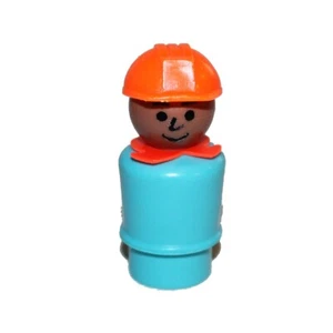 Personnage Little People ouvrier Fisher Price vintage - Picture 1 of 1