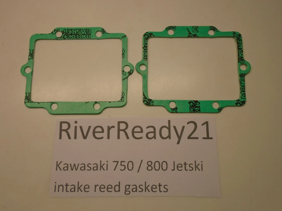 Kawasaki 750 800 sx sxi ss sxr xi Jet-Ski Intake Manifold Gasket-s reed gaskets  - Image 1 of 1