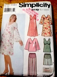 SIMPLICITY NO.5106 LADIES DRESS, TOP, SHORTS & PANTS SIZE 8,1 0, 12 - Picture 1 of 5