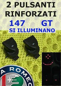 KIT 2 Pulsanti pulsantiera Alfa 147 GT pulsante interruttore Romeo alzavetri luc - Imagen 1 de 1