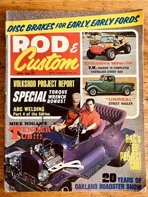 Rod and Custom (USA) April 1968 - Original - Great Condition! - Image 1 of 4