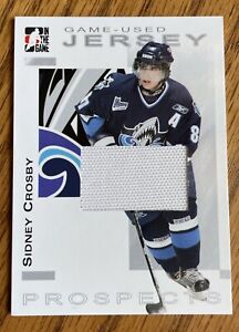 2005 “In The Game” Sidney Crosby ~Game Used Jersey~ “Silver Version” 1/90 RARE!