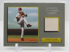 MARK MULDER 2005 TOPPS TURKEY RED GAME WORN JERSEY! ST. LOUIS CARDINALS!