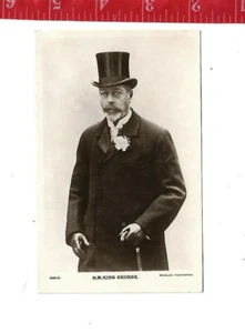 postal vintage Su Majestad el Rey Jorge - Imagen 1 de 1
