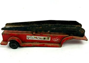 Vintage Tonka Fire Truck Ladder Trailer Section Only 1960s–70s Red Black Parts - Picture 1 of 9