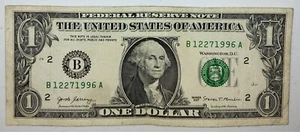 B12271996A (DEC 27, 1996) BIRTHDAY/ANNIVERSARY NOTE 2017 $1 - Picture 1 of 2