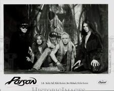 1993 Press Photo Poison, Music Group - hpp37147