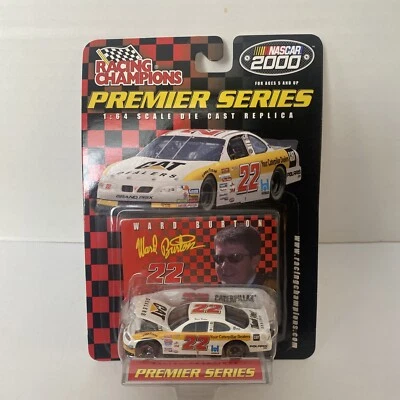 2000 Racing Champions Ward Burton #22 Cat Dealer Premier Series 1/64 Diecast - Imagem 1 de 4