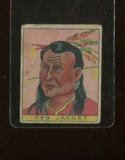 R128-2 Western Series of 48 #247 Red Jacket