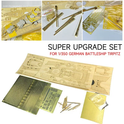 1/350 Acorazado Alemán Tirpitz Actualización para Trompetista 05359/80602 o Tamiya 78015 Foto 1 de 4