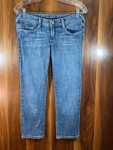 bebe Casual Straight Leg Regular Fit Denim Jeans Blau Größe 29,5 W x 23 L - Bild 1 von 23