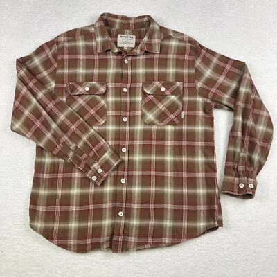 Burton Shirt Mens XL Plaid Flannel Button Down Durable Outdoor Snowboard - Image 1 of 4