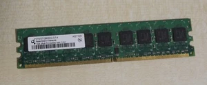 Quimonda HYS72T128020HU-3.7-A DDR2 PC2 4200E 1GB ECC Speicher RAM - Bild 1 von 2