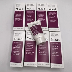 MURAD Hydration AHA/BHA Exfoliating Face Cleanser Hydrating 15mlX8 - Picture 1 of 1