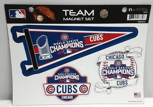 Chicago Cubs 2016 World Series Champions Team Magnet Set - Picture 1 of 5