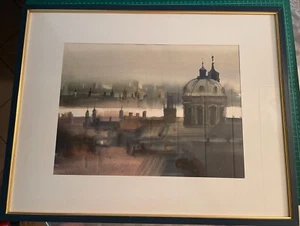 Bild Gemälde Kunst über den Dächern von Prag? - Bild 1 von 8