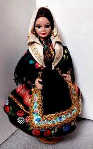 Muñeca Muneca de Artesanía Beibi 9" Hecha a Mano en España Vintage Años 70 - Imagen 1 de 4
