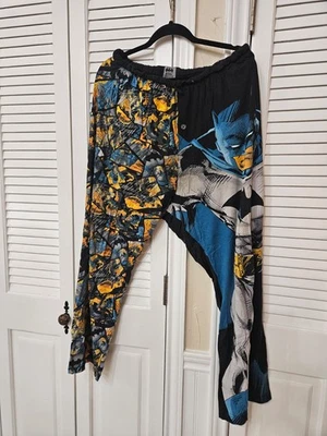 🦇 Batman Pajama Pants – XL – Graphic Sleep Pants – DC Comics – Soft AF 😴✨ - Image 1 of 3