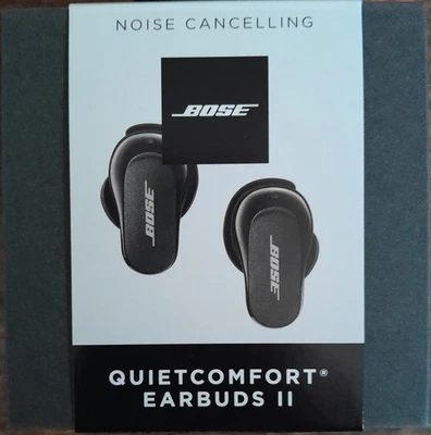 Bose QuietComfort Earbuds II In-Ear Wireless Headphones  Black BRAND NEW SEALED. - Image 1 of 4