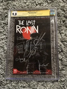 TMNT: THE LAST RONIN #1 CGC SS 9.8 REMARQUED KEVIN EASTMAN SIGNED ESCORZA BROS - Bild 1 von 4