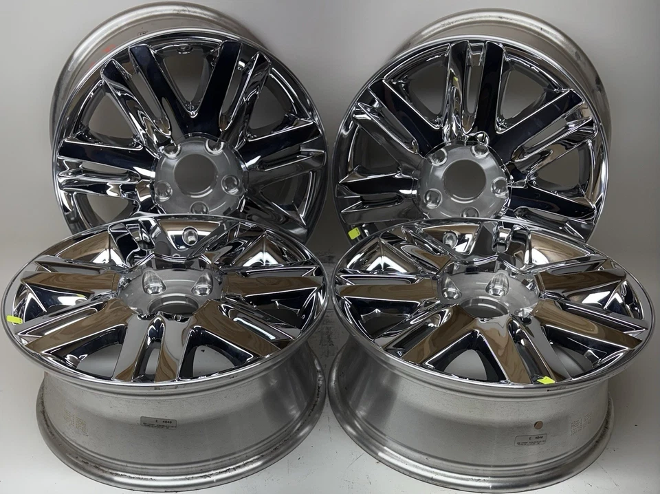 NEW 2008 2009 2010 Chrysler Town & Country 17” OEM Chrome Clad Wheels Part #2333 - Image 1 of 4