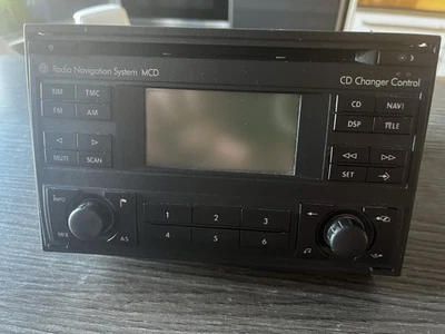 ORIGINAL VW GOLF 4 BORA SHARAN T5 RADIO NAVIGATION MCD NEU 7M3035191B - Bild 1 von 3