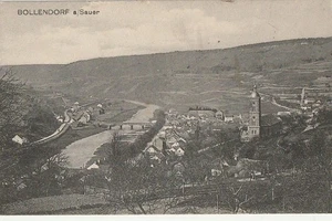 BOLLENDORF a.d. Sauer Kr. Bitburg Prüm s/w AK um 1910 - Bild 1 von 1