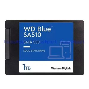 Disque SSD interne SSD SATA 3 2,5 pouces Western Digital 1 To WD Blue SA510 - Photo 1/7