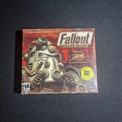 Fallout 1998 PC VideoGame x2CD Rare  - Image 1 of 4