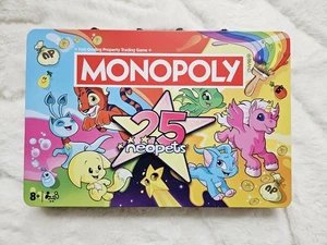Monopoly Neopets 25th Anniversary Celebration Limited Edition Board Game NO CODE - Picture 1 of 8