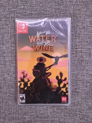 Where The Water Tastes Like Wine Nintendo Switch Brand New Sealed In Protector - Image 1 of 3