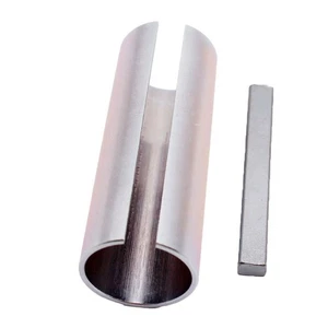 1" to 1 1/ 8 inch 1/4" Key Gas Engine pulley Crank Shaft Sleeve Adapter USA - Picture 1 of 6