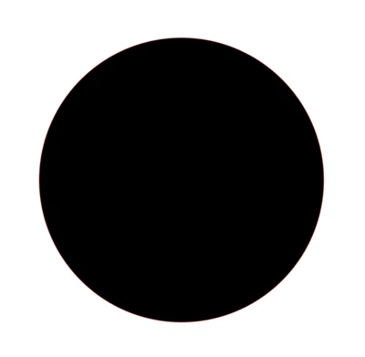 Circle Sticker Vinyl Decal PICK SIZE COLOR Car Bumper Window Art Wall Dot Sign - Image 1 of 4