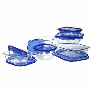 Lunchbox-Set Pyrex Cook & Go Blau Durchsichtig - Billig24 - Bild 1 von 10