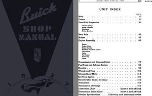 Buick 1937 - Buick Shop Manual 1937 - Picture 1 of 1